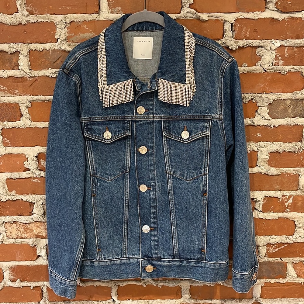 Sandro Paris Denim Jacket